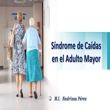 Síndromes Geriátricos 