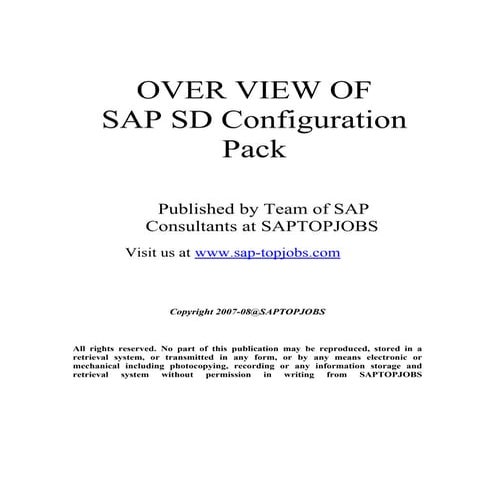 Sd overviewdoc-config