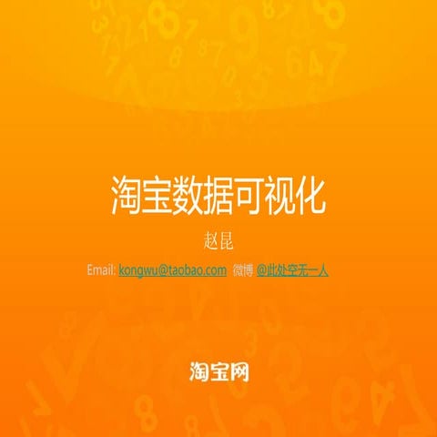 淘宝数据可视化[2010 SD2.0]