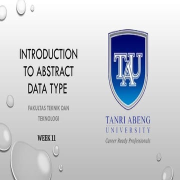 SDA - jakarta global university Week 11.