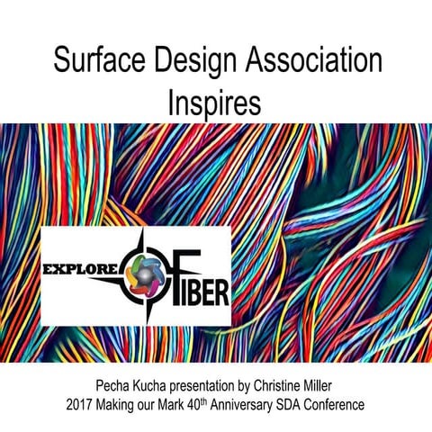 Surface Design Association Inspires Explore Fiber