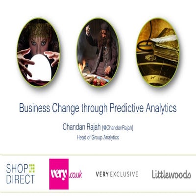 Business Change through Predictive Analytics