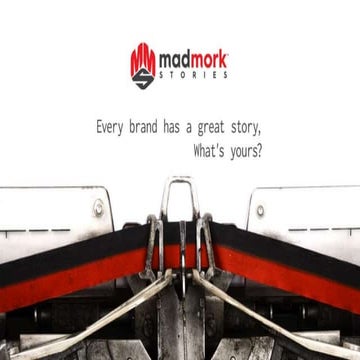 madmork stories brand bible (example)