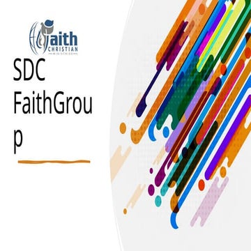 Faith Group Bible Study Lesson for teenagers