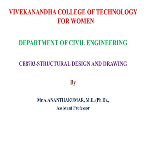 Design of Flat Slab and Bridges