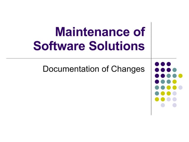 Sdd Documentation