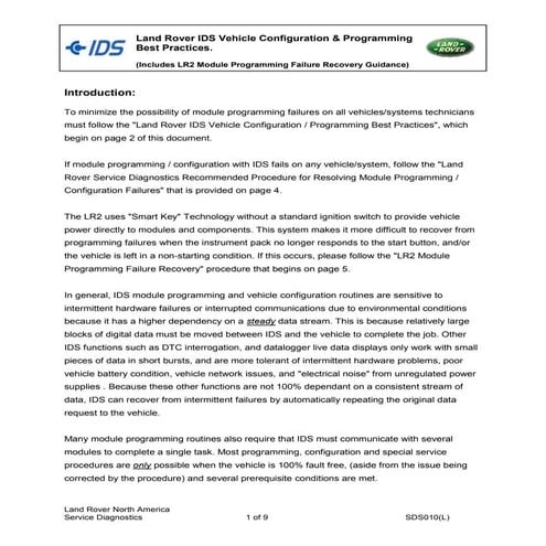 Sdd ids best programming practices | PDF