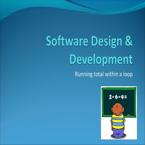 SD & D Running Total