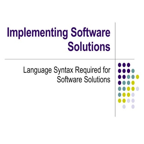 Sdd Syntax Descriptions | PPT