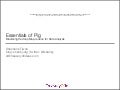 SDEC2011 Essentials of Pig