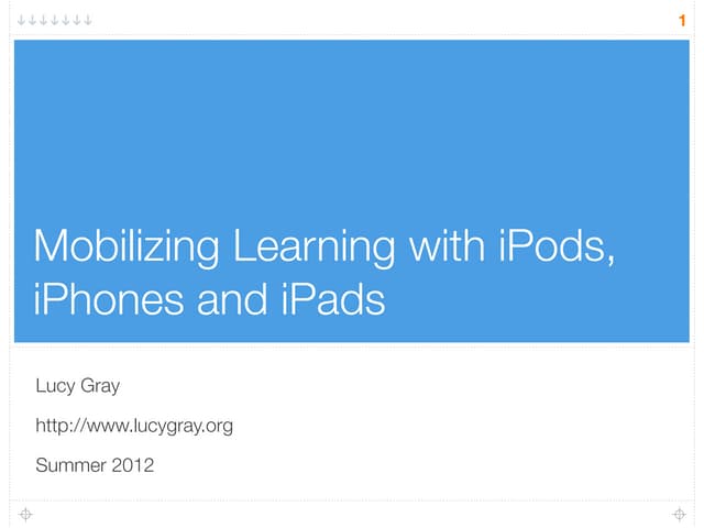 Mobilizing Learning