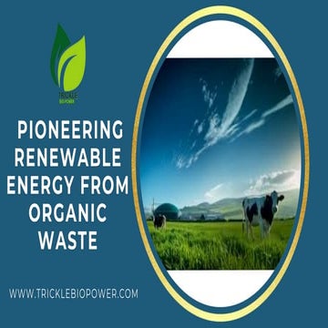 Cleaner Energy Starts with Our Biogas Company | PDF