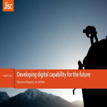 Developing digital capability for the future