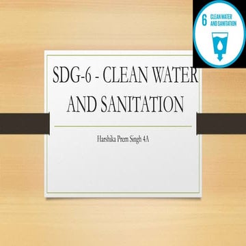 SDG-6 - CLEAN WATER AND SANITATION.pptx