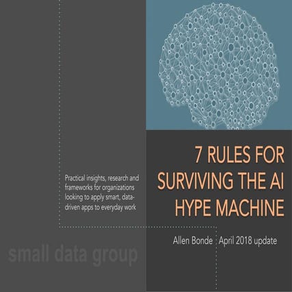 7 Rules for Surviving the AI Hype Machine