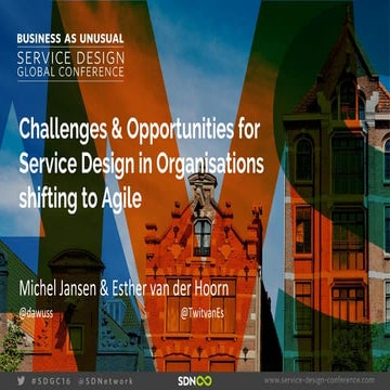 Michel Jansen & Esther van der Hoorn - Challenges and opportunities for servi...