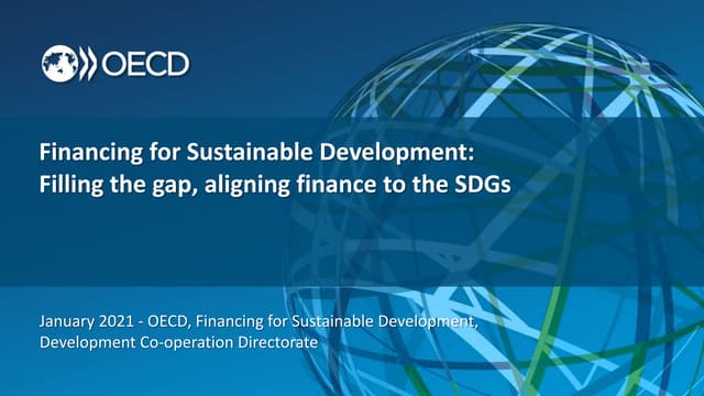 OECD Financing for Sustainable Development | PPTX