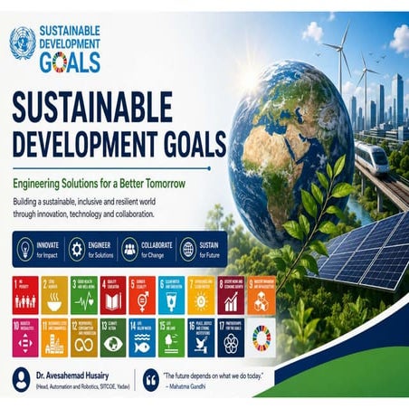 Sustainable Development Goals (SDGs): Engineering Solutions for a ...