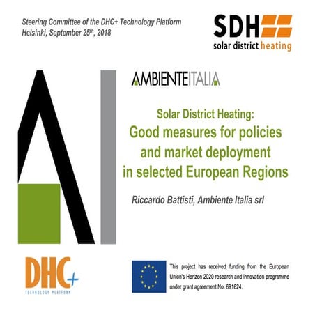 Policy measures for solar district heating