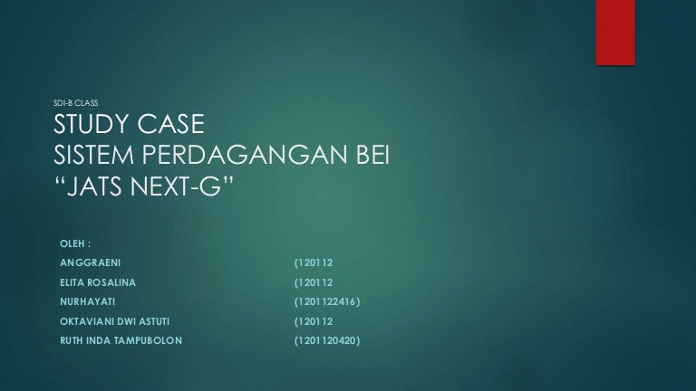 g sistem perdagangan