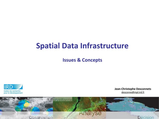 spatial data infrastructure : issues and concepts