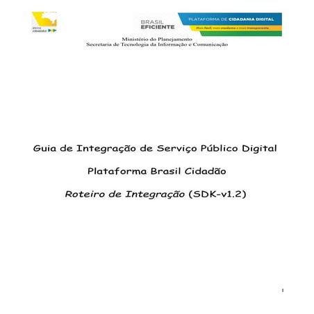 Brasil Cidadão - SDK V.1.4