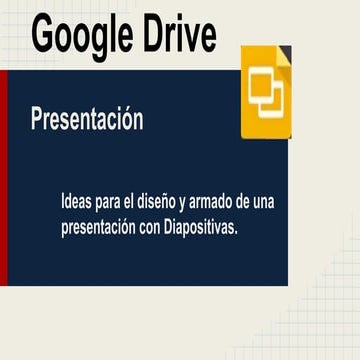 DRIVE PRESENTATIONS | PPTX