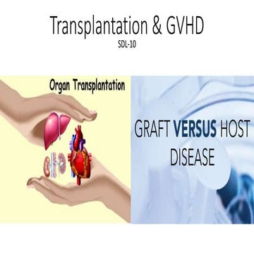  GVHD &  transplantation 