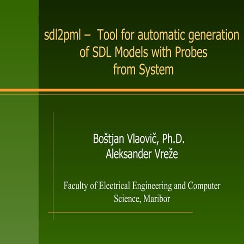 Tool sdl2pml