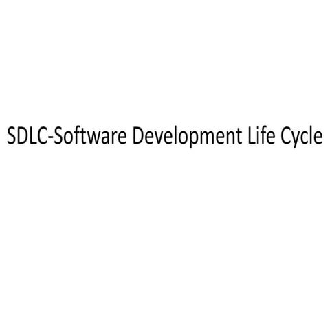 SDLC