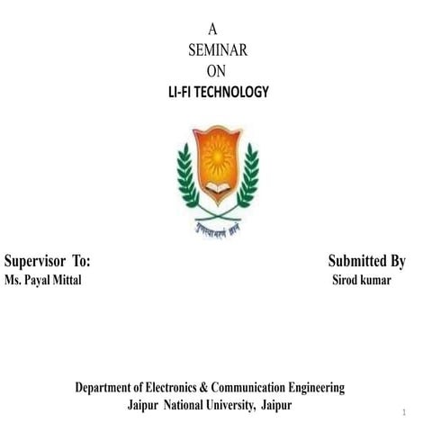 lifi technology light feadility animated presentation