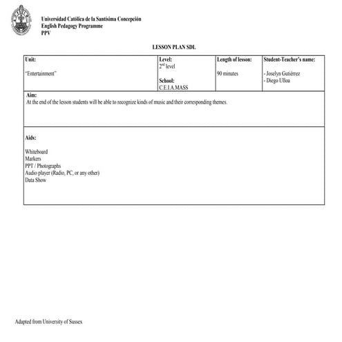 SDL Listening Module 2 Unit 3 Singing 