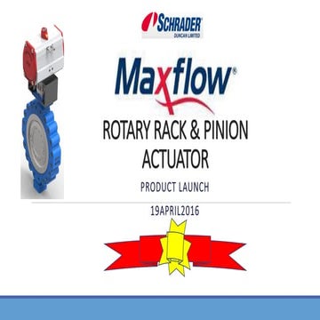 ROTEX Controls Pneumatic Actuator Catalog Models DRC, DRS, and DRV | PDF