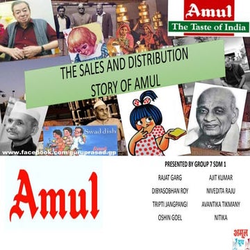A Study of the Sales and Distribution System at AMUL