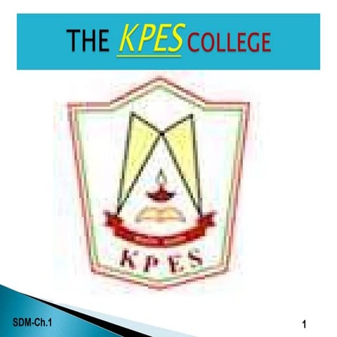 TY BBA SALES & DISTRIBUTION MANAGEMENT