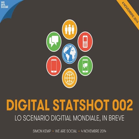 We Are Social's Digital Statshot 002 | PPT