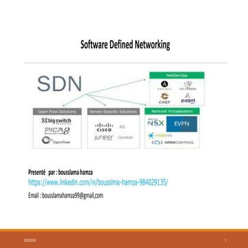 software defined Networking | PPTX