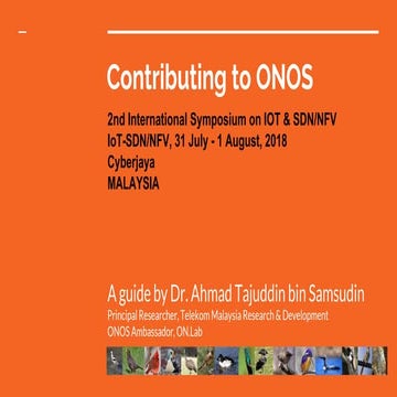 Contributing to ONOS