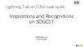 【SDNJ】Ligtning talk on sdnj meetup#4