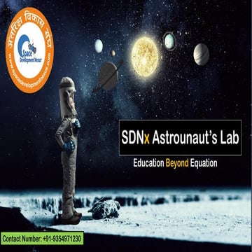 SDNx Astronaut's Lab