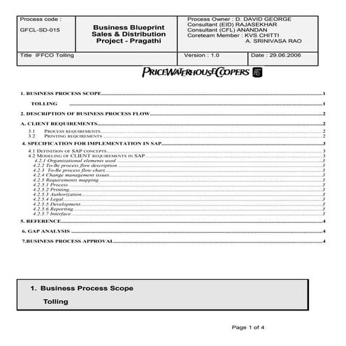 Sd pragathi template   tolling