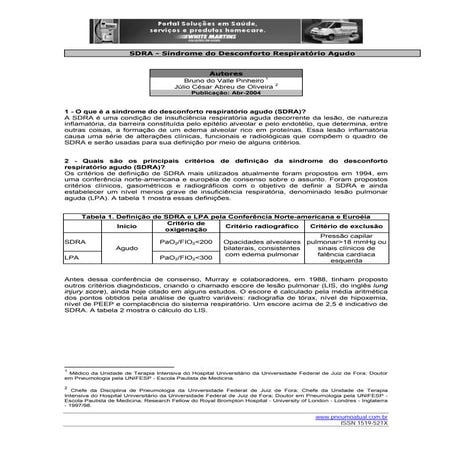 Sdra unifesp | PDF