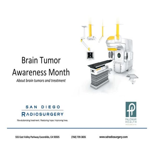 Brain Tumor Awareness Month | PDF