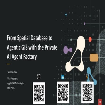 From Spatial Databases to Agentic GIS: Oracle's Private AI Agent ...