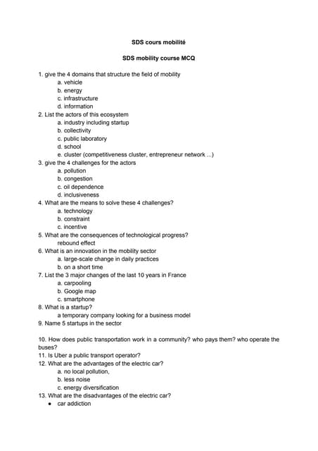 Sds cours mobilite qcm(1)