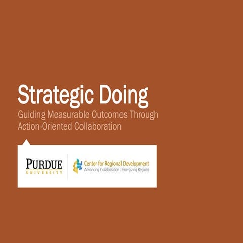Strategic Doing Booklet