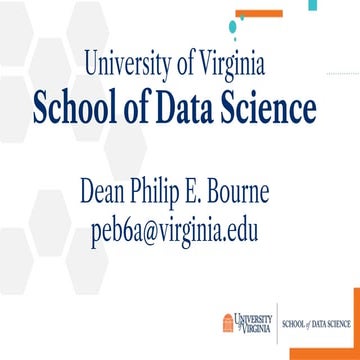 The UVA School of Data Science