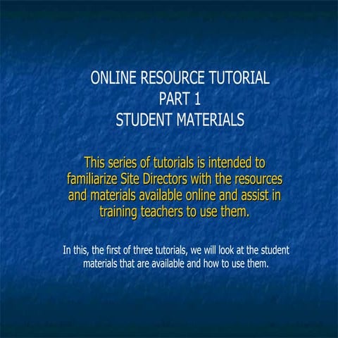 Sdtutorial