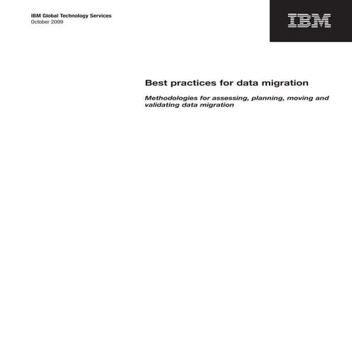 Best Practices for Migration