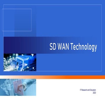 SD WAN Technology Overview
